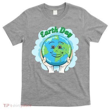 Earth Day Happy Globe T-Shirt