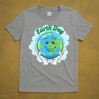 Earth Day Happy Globe T-Shirt thumb 5