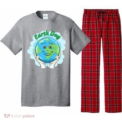 Earth Day Happy Globe Pajama Set