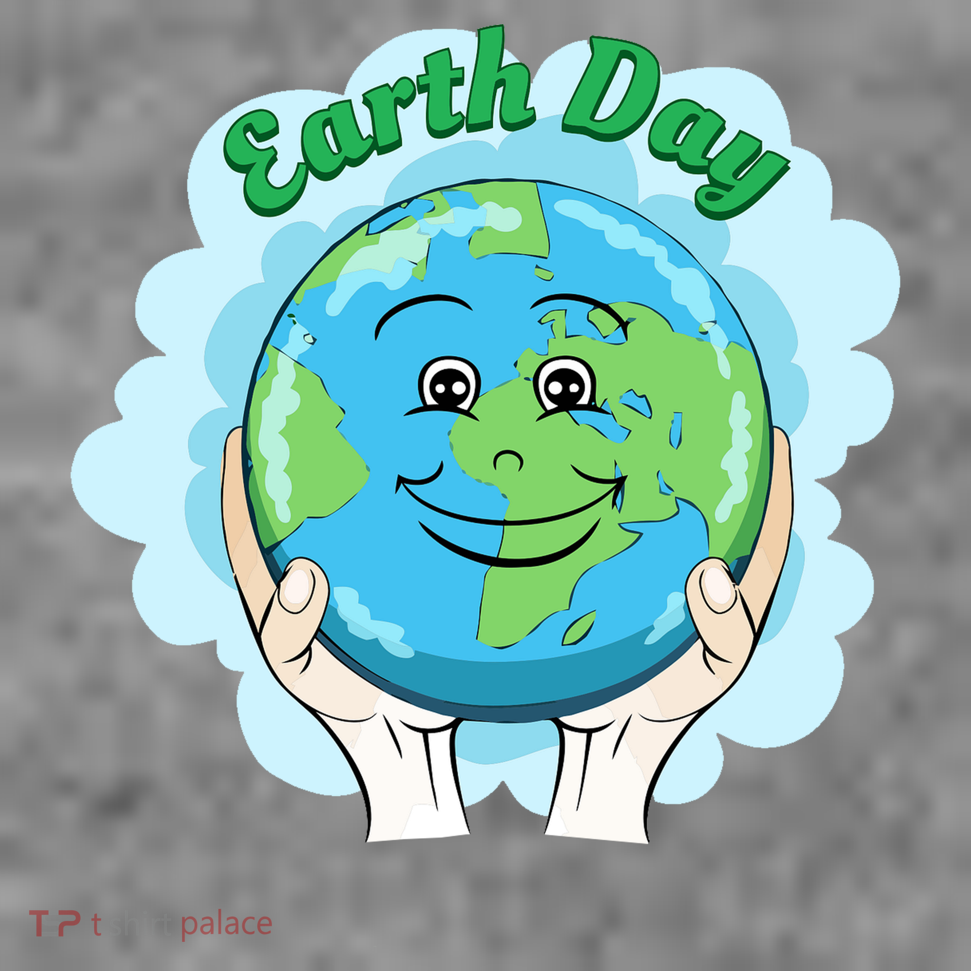 Earth Day Happy Globe Polo