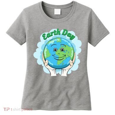 Earth Day Happy Globe Women's T-Shirt