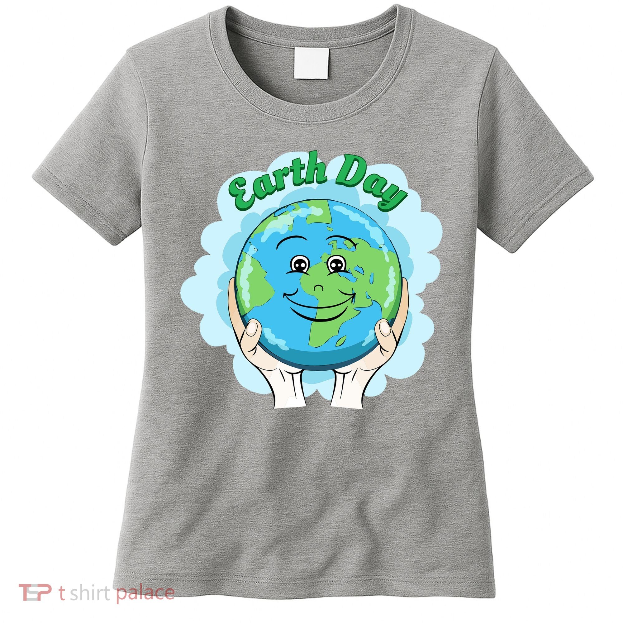 Earth Day Happy Globe Women's T-Shirt