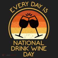 Every Day Is National Wine Day Gift Wine Tasting Cool Gift Beanie thumb 2