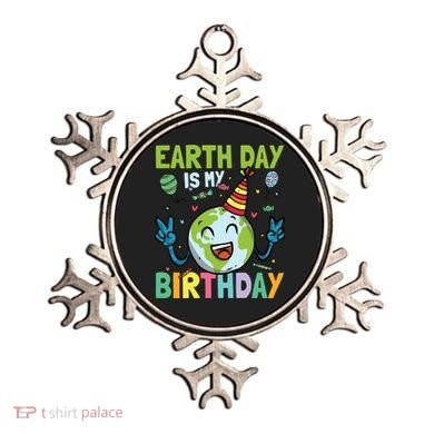 Earth Day Is My Birthday Funny Gift Ornament