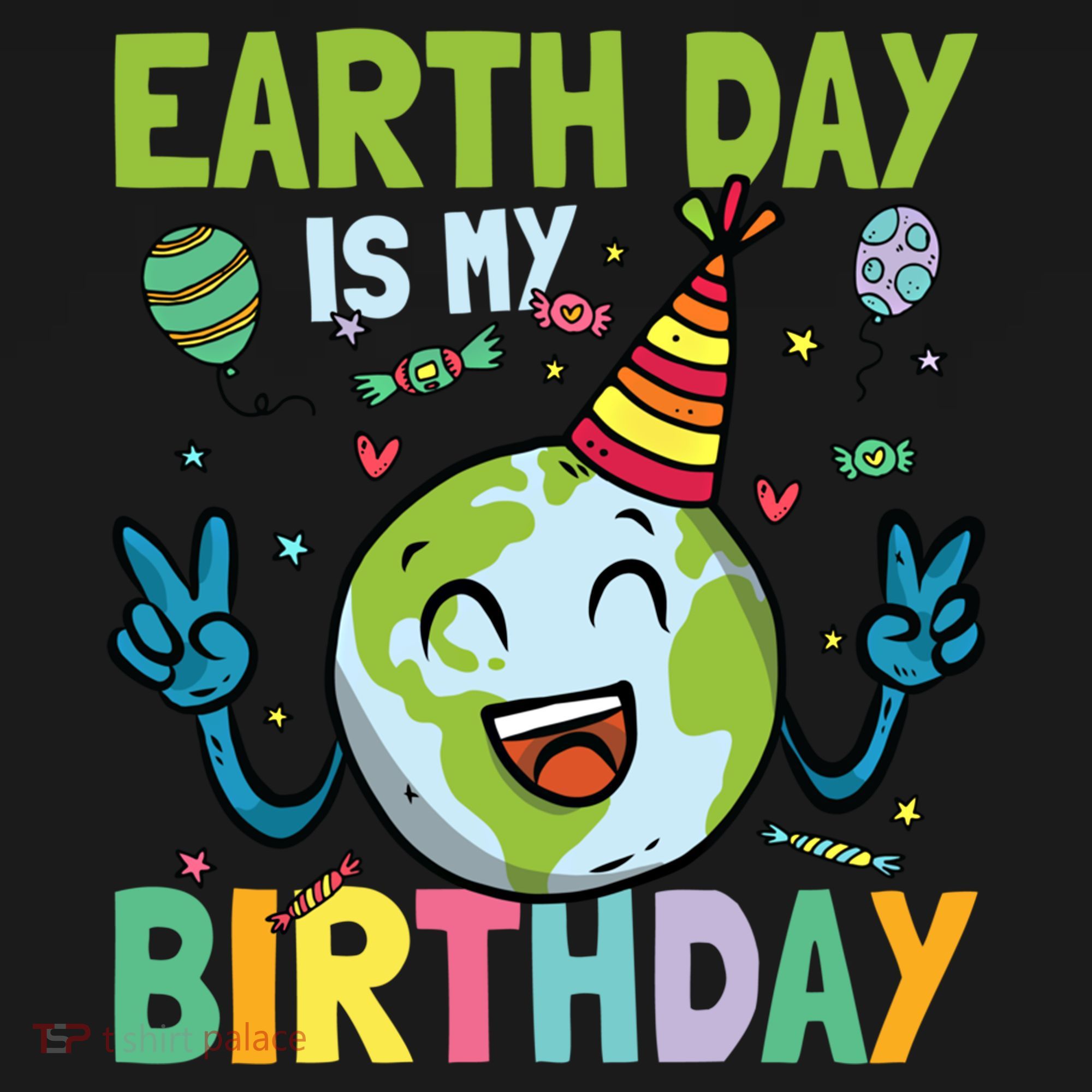 Earth Day Is My Birthday Funny Gift Ornament