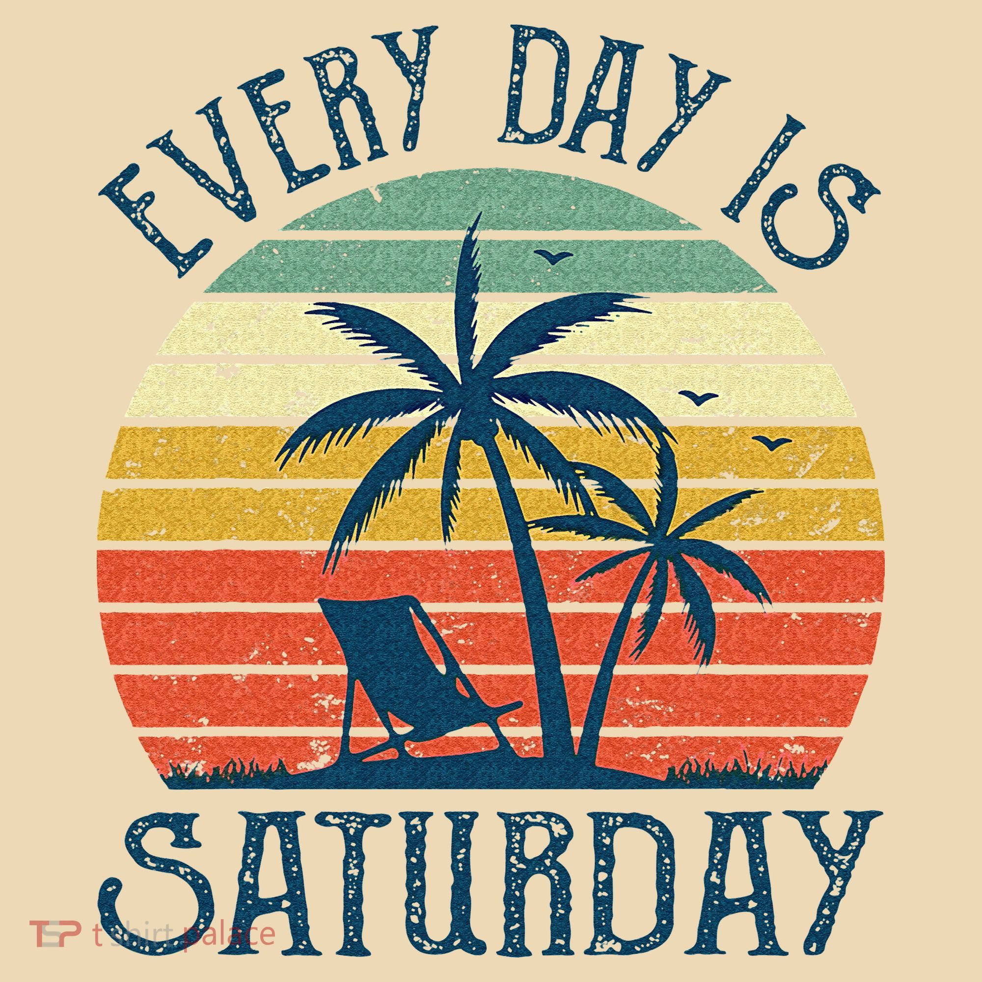 Every Day Is Saturday Funny Retirement Gift Men Women Tote Bag
