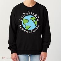 Every Day Is Earth Day World Women's Sweatshirt thumb 0