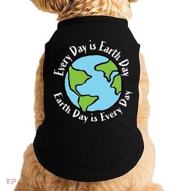 Every Day Is Earth Day World Doggie Tank
