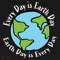 Every Day Is Earth Day World Apron thumb 3