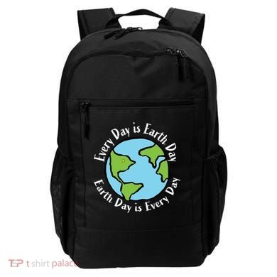Every Day Is Earth Day World Backpack