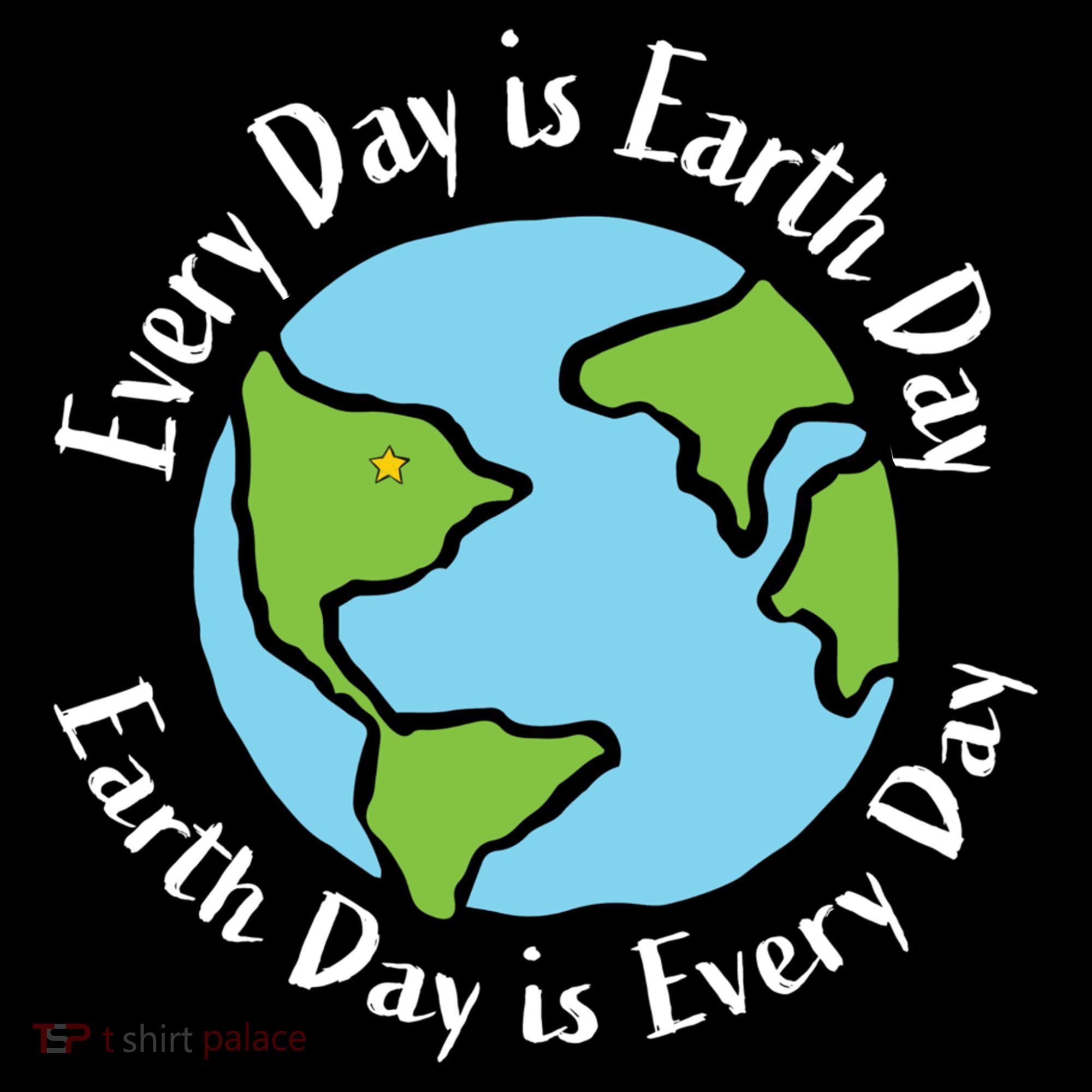 Every Day Is Earth Day World Bucket Hat