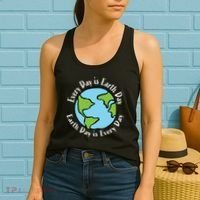 Every Day Is Earth Day World Women's Tank Top thumb 2