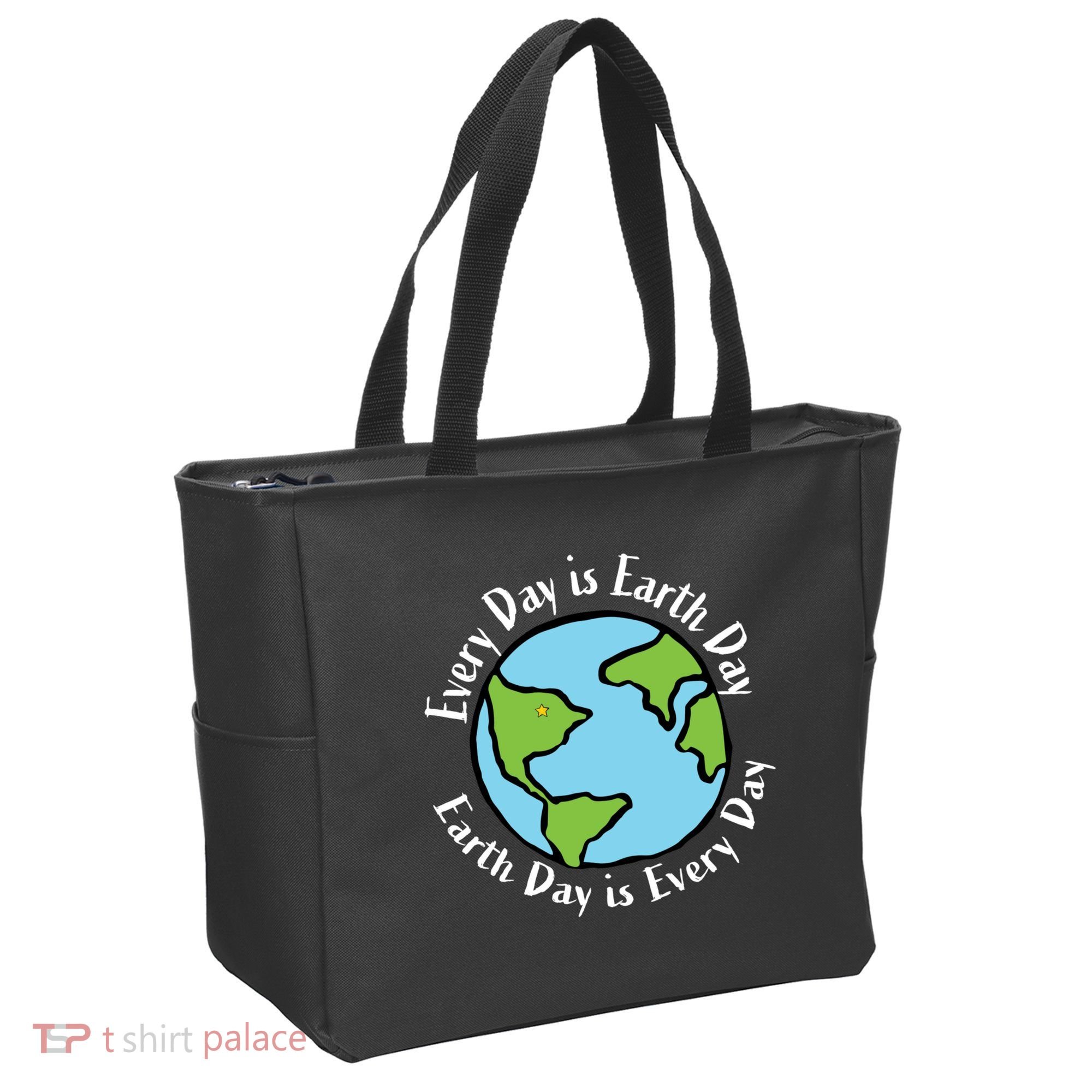 Every Day Is Earth Day World Tote Bag