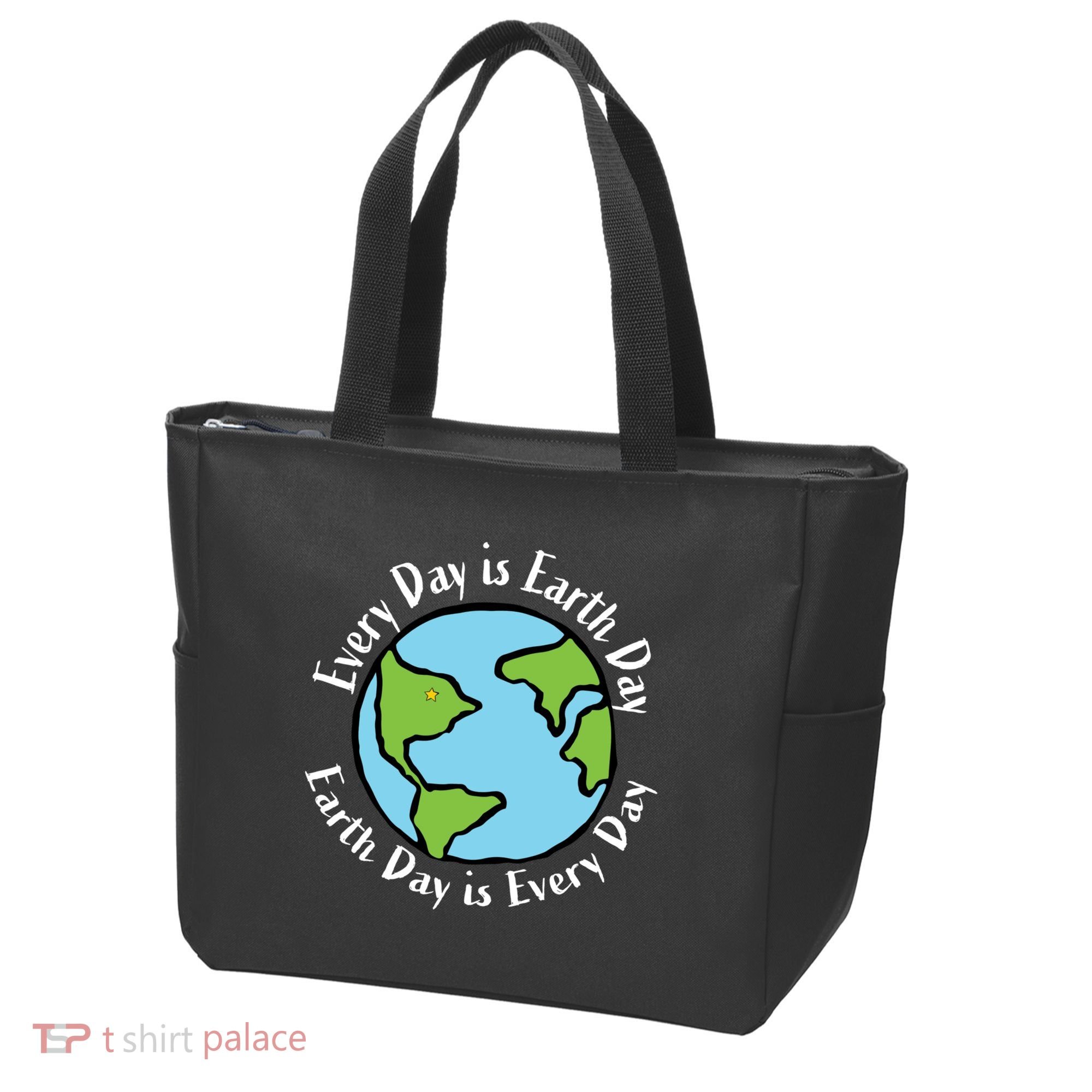Every Day Is Earth Day World Tote Bag