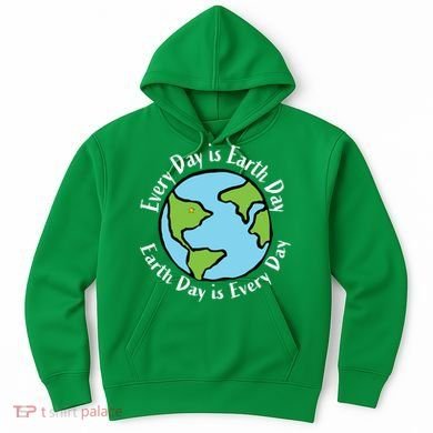 Every Day Is Earth Day World Hoodie