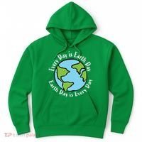 Every Day Is Earth Day World Hoodie thumb 0