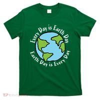 Every Day Is Earth Day World T-Shirt thumb 0