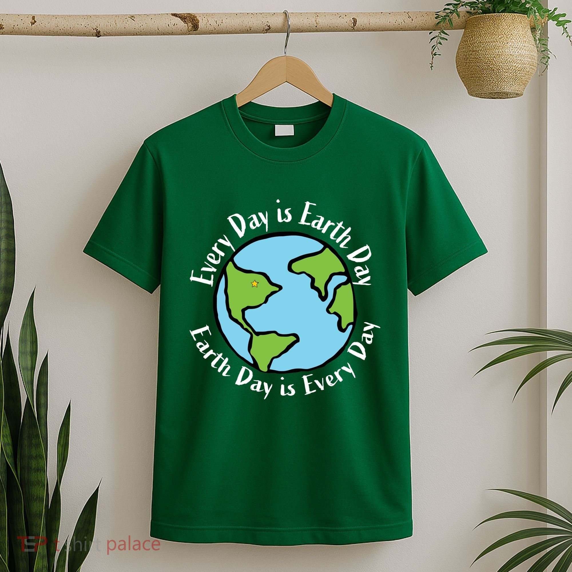 Every Day Is Earth Day World T-Shirt