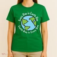 Every Day Is Earth Day World T-Shirt thumb 4