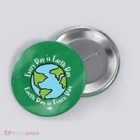 Every Day Is Earth Day World Button thumb 0
