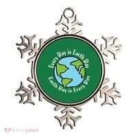 Every Day Is Earth Day World Ornament thumb 0