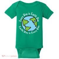 Every Day Is Earth Day World Baby Bodysuit thumb 0