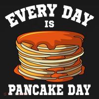 Every Day Is Pancake Day Waffle Breakfast Flapjack Hotcake Gift Bucket Hat thumb 4