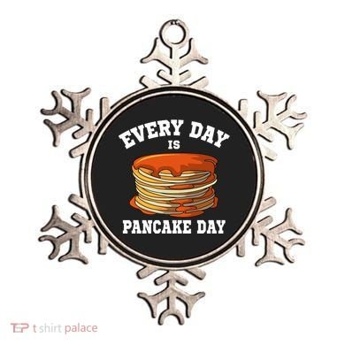 Every Day Is Pancake Day Waffle Breakfast Flapjack Hotcake Gift Ornament