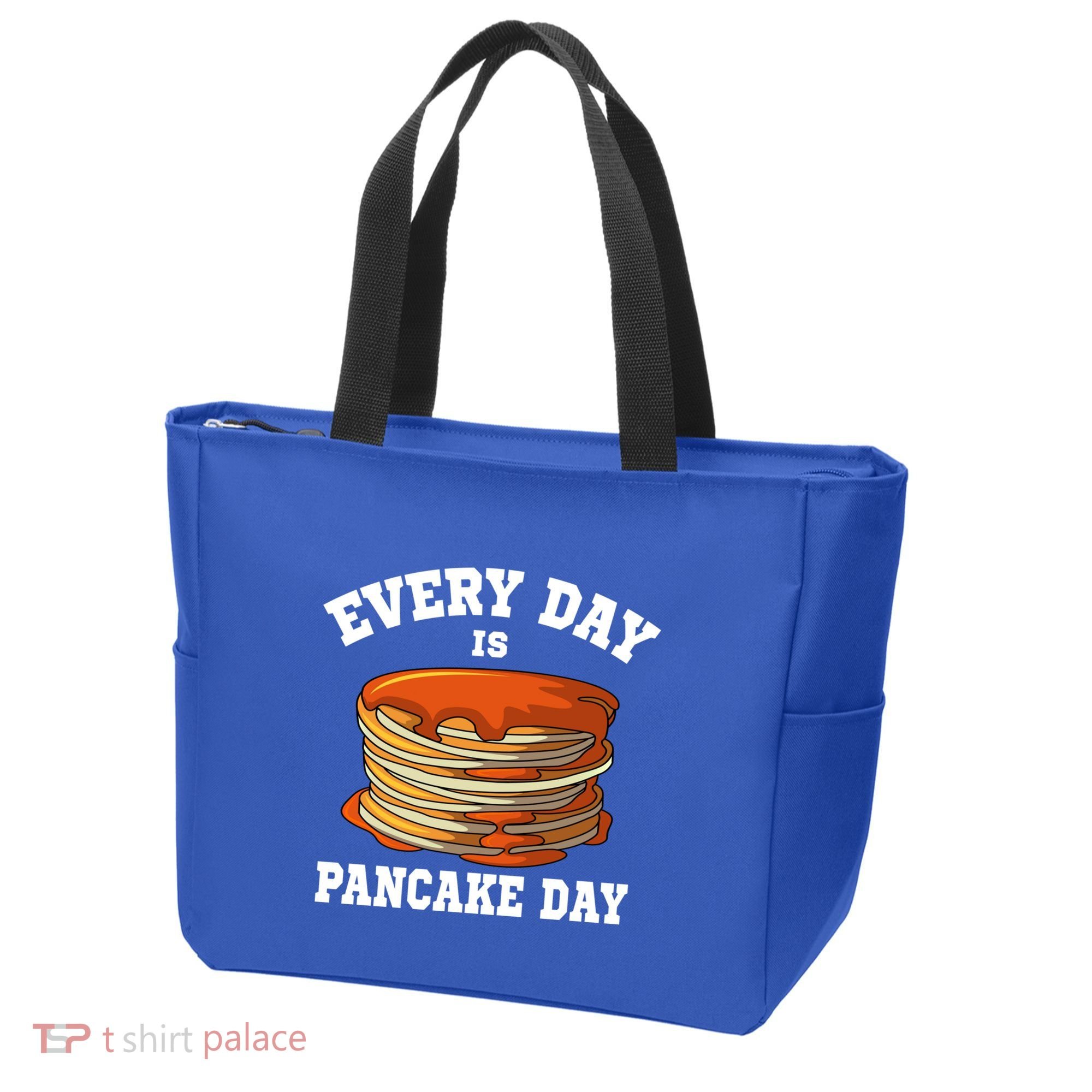 Every Day Is Pancake Day Waffle Breakfast Flapjack Hotcake Gift Tote Bag
