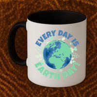 Every Day Is Earth Day Environtal Climate Change Activist Gift Coffee Mug thumb 2