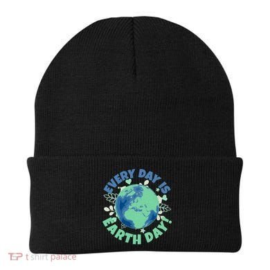 Every Day Is Earth Day Environtal Climate Change Activist Gift Beanie