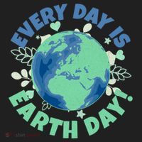 Every Day Is Earth Day Environtal Climate Change Activist Gift Beanie thumb 2