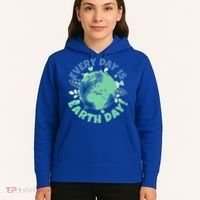 Every Day Is Earth Day Environtal Climate Change Activist Gift Hoodie thumb 5