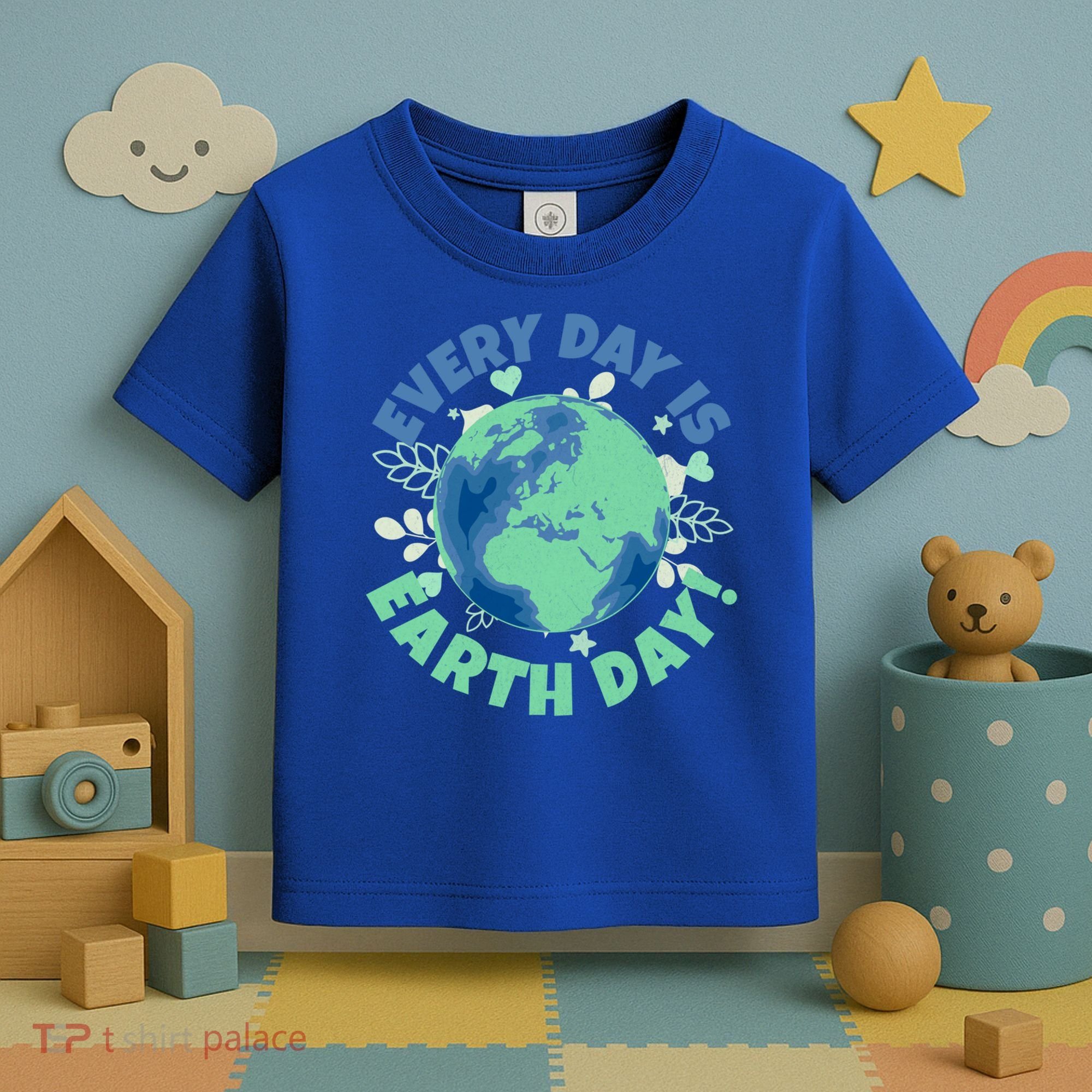 Every Day Is Earth Day Environtal Climate Change Activist Gift Toddler T-Shirt