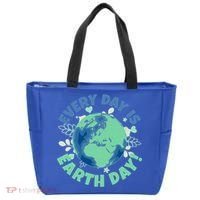 Every Day Is Earth Day Environtal Climate Change Activist Gift Tote Bag thumb 0