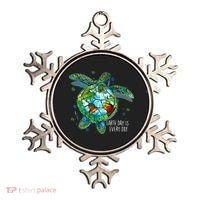 Earth Day Is Every Day Funny Sea Turtle Animal Saving Earth Ornament thumb 0
