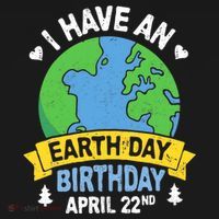 Earth Day Is My Birthday Pro Environment Party Gifts Backpack thumb 2