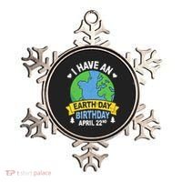 Earth Day Is My Birthday Pro Environment Party Gifts Ornament thumb 0