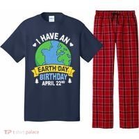 Earth Day Is My Birthday Pro Environment Party Gifts Pajama Set thumb 0