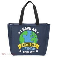 Earth Day Is My Birthday Pro Environment Party Gifts Tote Bag thumb 0