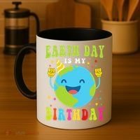 Earth Day Is My Birthday Pro Environment Birthday Party Coffee Mug thumb 4