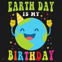 Earth Day Is My Birthday Pro Environment Birthday Party Ornament thumb 1