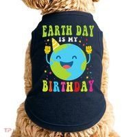 Earth Day Is My Birthday Pro Environment Birthday Party Doggie Tank thumb 0