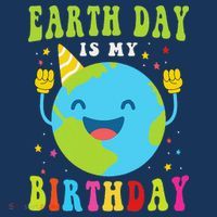Earth Day Is My Birthday Pro Environment Birthday Party Apron thumb 3