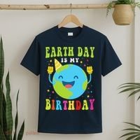 Earth Day Is My Birthday Pro Environment Birthday Party T-Shirt thumb 2