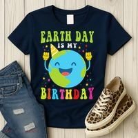 Earth Day Is My Birthday Pro Environment Birthday Party Women's T-Shirt thumb 3