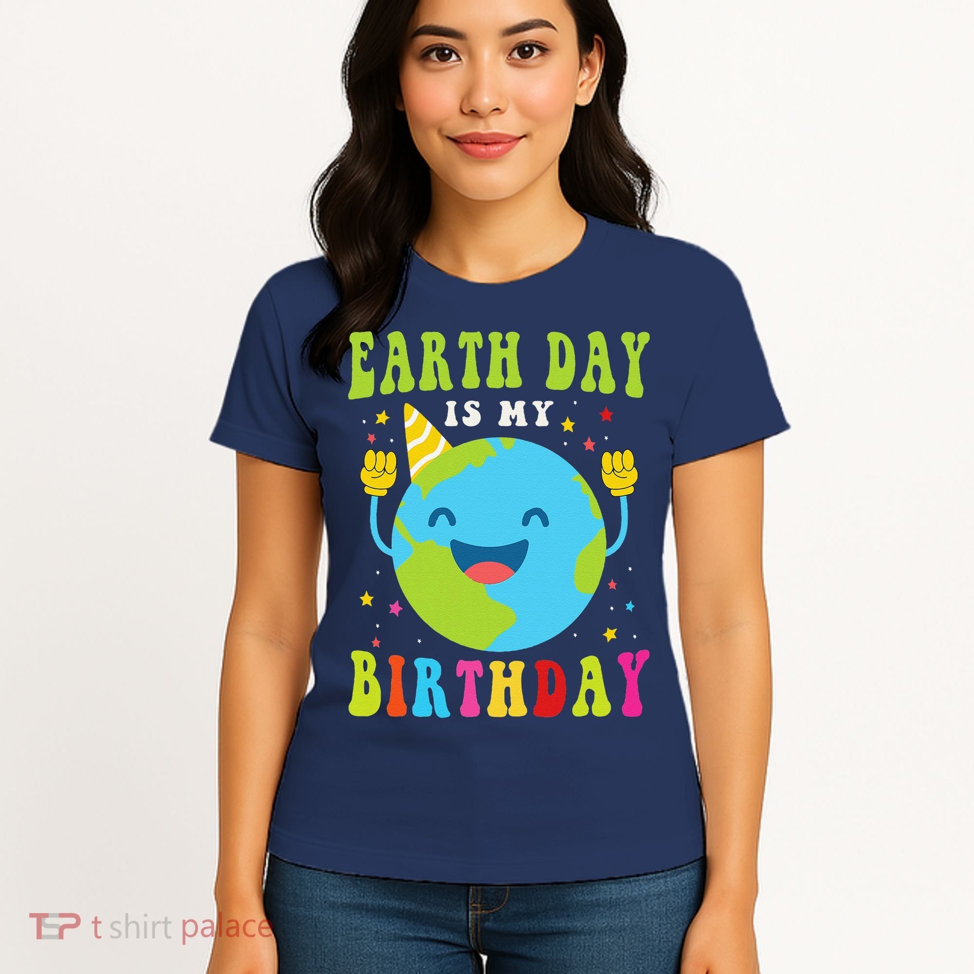 Earth Day Is My Birthday Pro Environment Birthday Party Women's T-Shirt