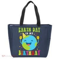 Earth Day Is My Birthday Pro Environment Birthday Party Tote Bag thumb 0