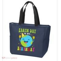 Earth Day Is My Birthday Pro Environment Birthday Party Tote Bag thumb 3