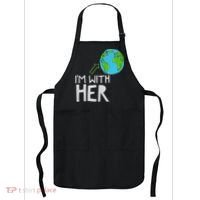 Earth Day I'm With Her World Nature Funny Environment Cool Apron thumb 0